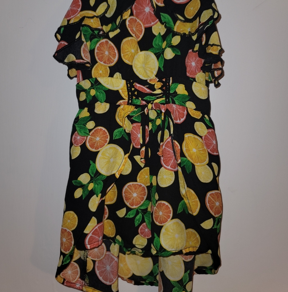 Adorable Citrus Girls Romper. Too cute